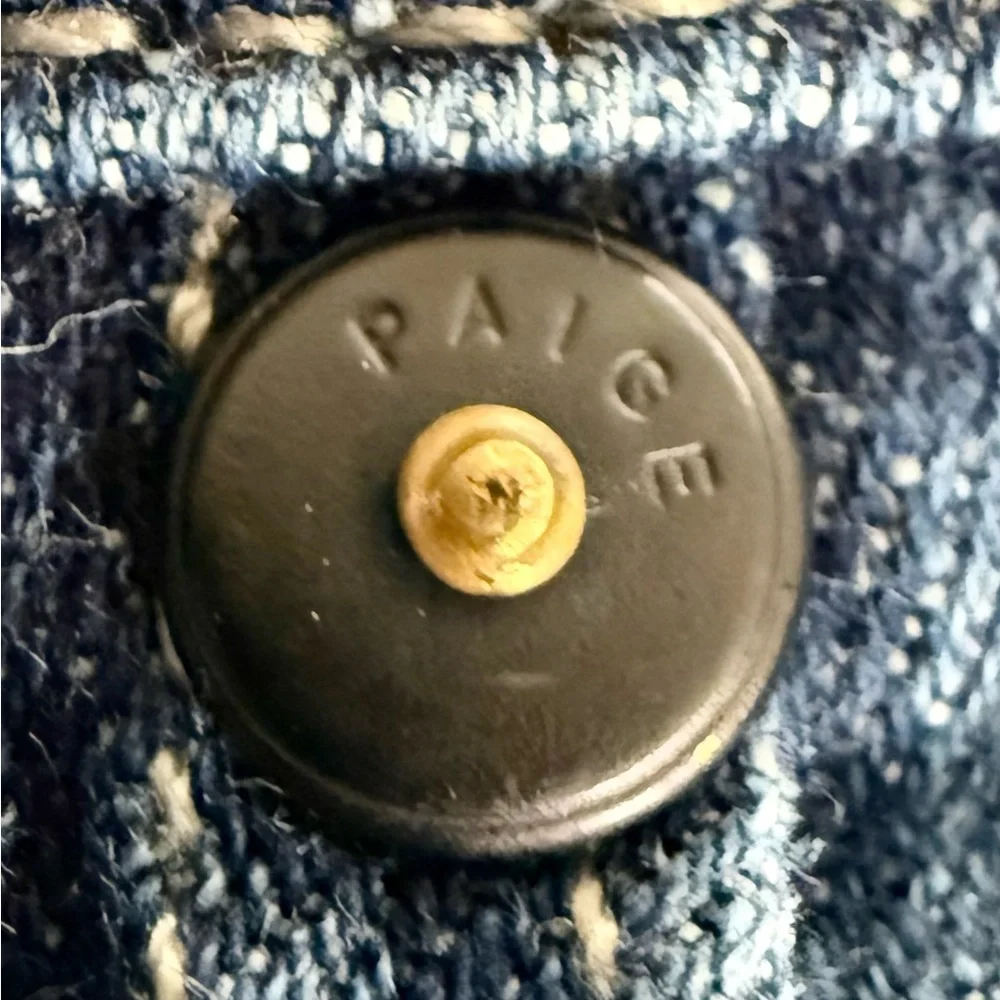 PAIGE Federal Slim Fit Jeans 👖 Men’s 40x31 Blue Stretch Denim Made in USA 🇺🇸